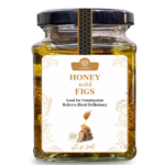 AL MASNOON Honey with Figs | Raw Organic Honey Unprocessed Unfiltered Unpasteurized Natural Honey with Fig (300 GMS)