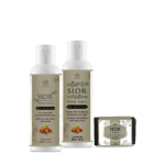 AL MASNOON Sidr Body Care kit / Sidr Shampoo 200ml / Sidr Body Wash 200ml / Sidr hair oil 200ml/ Sidr Soap /Made with Sidr Leaves
