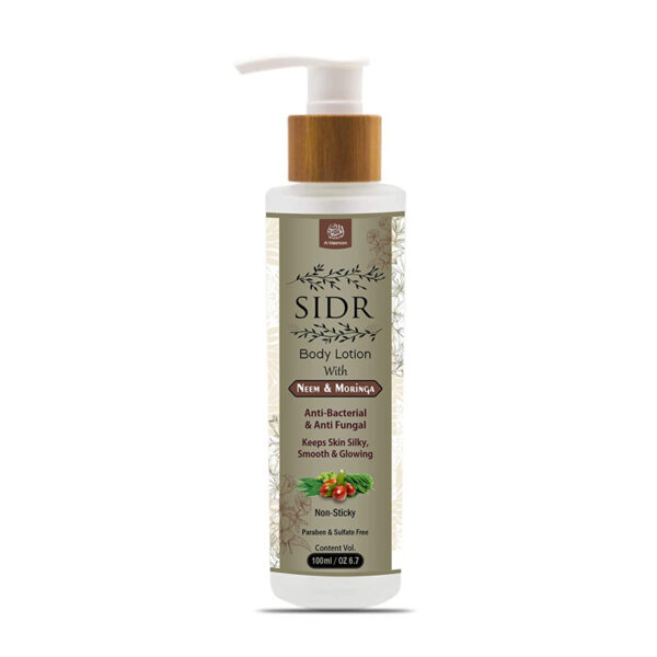 AL MASNOON Sidr Body Lotion with Moringa & Neem/Keeps Skin Silky & Smooth/Paraben & Sulfate Free/100ml (pack of 1)