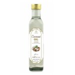 AL MASNOON Extra Virgin Cold Pressed Coconut Oil - 100% Natural, 250ml Pack of 1, Cooking, Skin Care, Hair Care, and Wellness