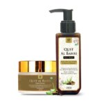 AL MASNOON Qust al Bahri Face Wash & Facial Cream For Natural Beauty/A Sunnah & Herbal Facial kit Combo Pack