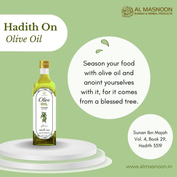 AL MASNOON Olive Oil Extra Virgin - 250ml Pack of 1, 100% Natural, Cold-Pressed for Cooking, Skin Care, and Wellness