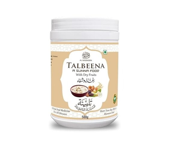 AL MASNOON Talbina with Dry Fruits 500g (pack of 1) / A Sunnah & Healthy Diet Porridge For All Age Group