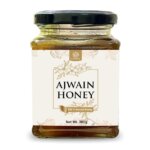 AL MASNOON Ajwain Honey 100% Natural & Pure 300g (pack of 1)/ Raw & Unprocessed/Bees Collects From Ajwain Blossoms