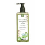 AL MASNOON Cucumber Shower Gel with Aloe Vera – Refreshing Bath Experience – 250ml