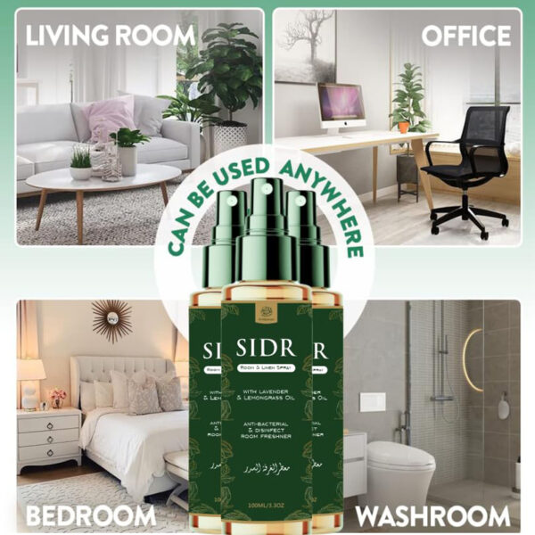 Sidr Room & Linen Spray with Lavender & Lemongrass | 100ml